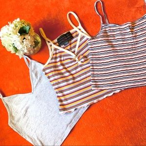3 cute crop tops bundle✨